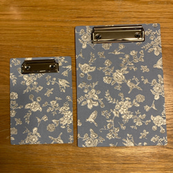 再作成新柄追加♪カルトナージュ♪A4サイズクリップボード