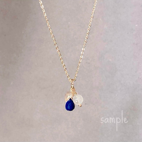 18KGP レッドアゲート 天然石ペンダントトップ ネックレスチャーム