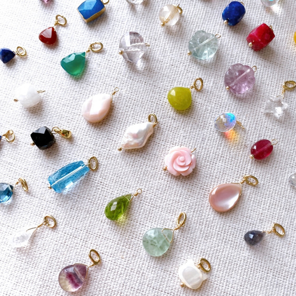 18KGP クィーンコンクシェル 天然ペンダントトップ ネックレスチャーム 6枚目の画像