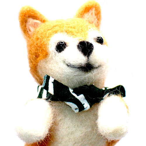 へそ天柴犬さん！ 羊毛フェルト ゆきみ大福堂 通販 19559749｜Creema