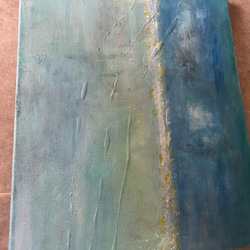 キャンバスアート　原画　「曖昧な境界線」 5枚目の画像