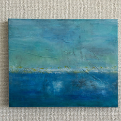 キャンバスアート　原画　「曖昧な境界線」 7枚目の画像