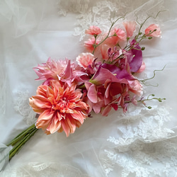 和装ブーケ、椿のブーケ、ウェディングブーケ ブーケ Maman bouquet