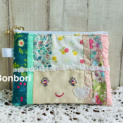 ハンドメイド☆女の子のパッチワークポーチ☆ ⅮIY』よく売れるパッチワークポーチの作り方 ハンドメイド