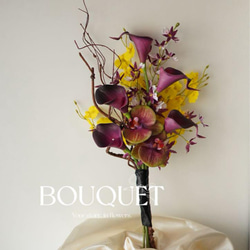 紫（パープル） ブーケ のおすすめ人気通販｜Creema(クリーマ