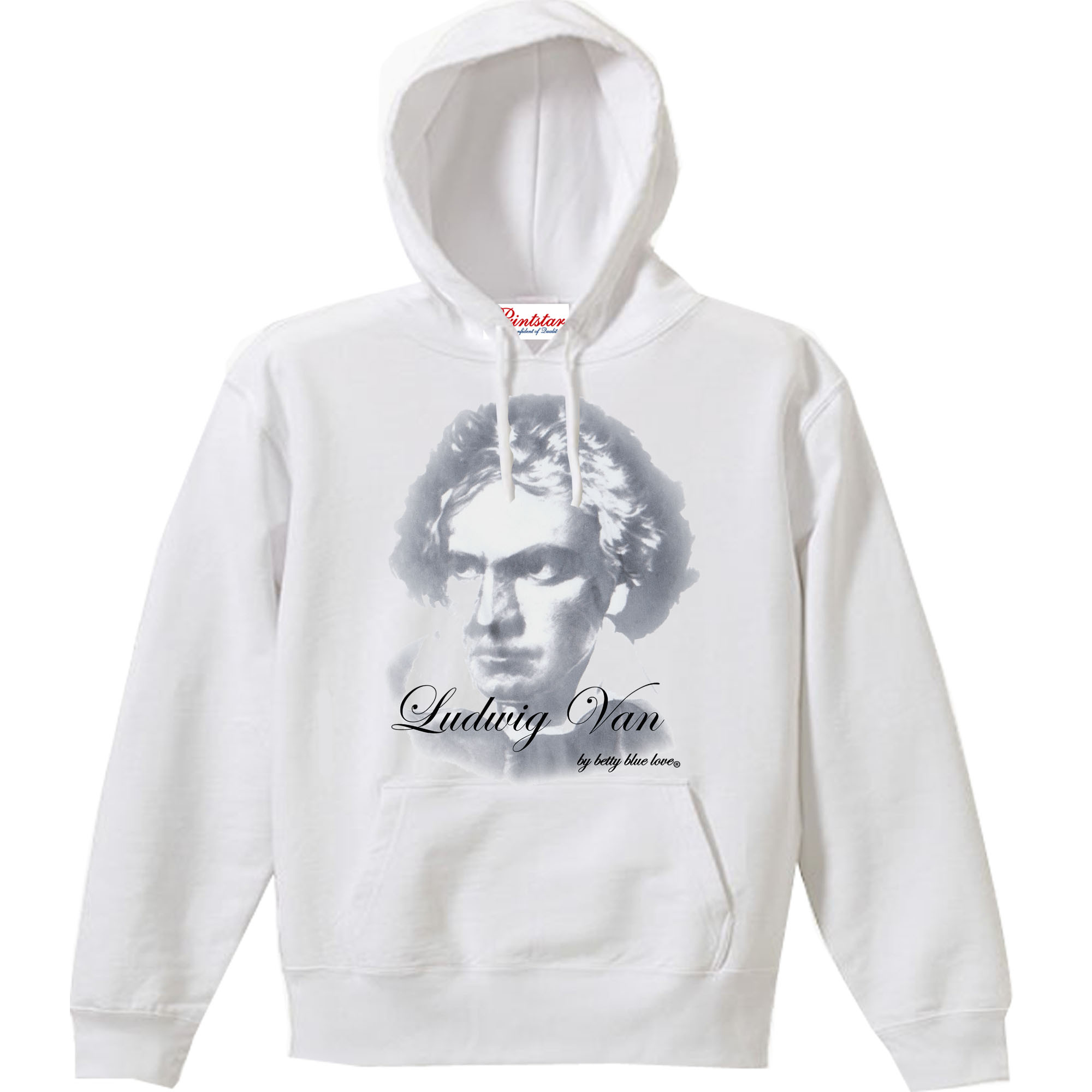 【パロディ/8.4ozパーカー】BETTYルドウィッグ・ヴァン　長袖 面白い おもしろ プレゼント フード