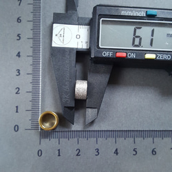 [1pcs] オール ステンレス 直径約10mm キラキラ パイプ ビーズ 金属アレルギー対応 4枚目の画像