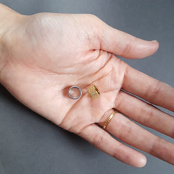 [1pcs] オール ステンレス 直径約10mm キラキラ パイプ ビーズ 金属アレルギー対応 6枚目の画像