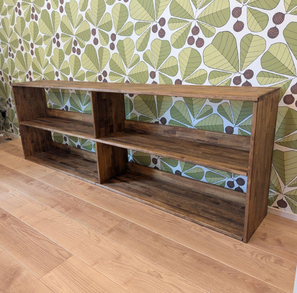 せんべい　おもちゃ棚　✨　絵本棚　モンテッソーリ木製棚　北欧　ハンドメイド d48762d4abcd8c7019049b9def8176