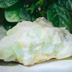 蛍石　福島県蛍鉱山　水晶付き　国産　原石 福島県蛍鉱山産 蛍石＆水晶 (Fluorite & Quartz / Japan) - 鉱物