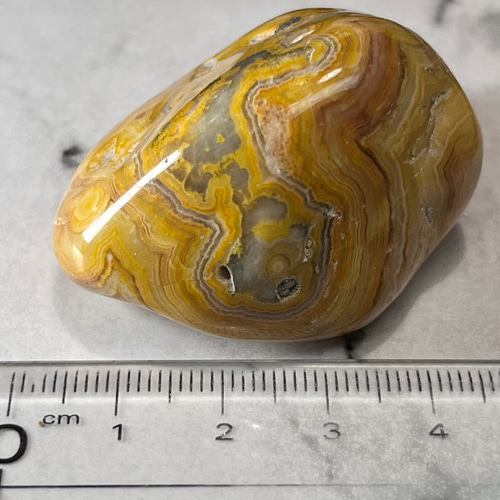 クレイジーレースアゲート 瑪瑙 原石 タンブル 握り石 マーブル模様