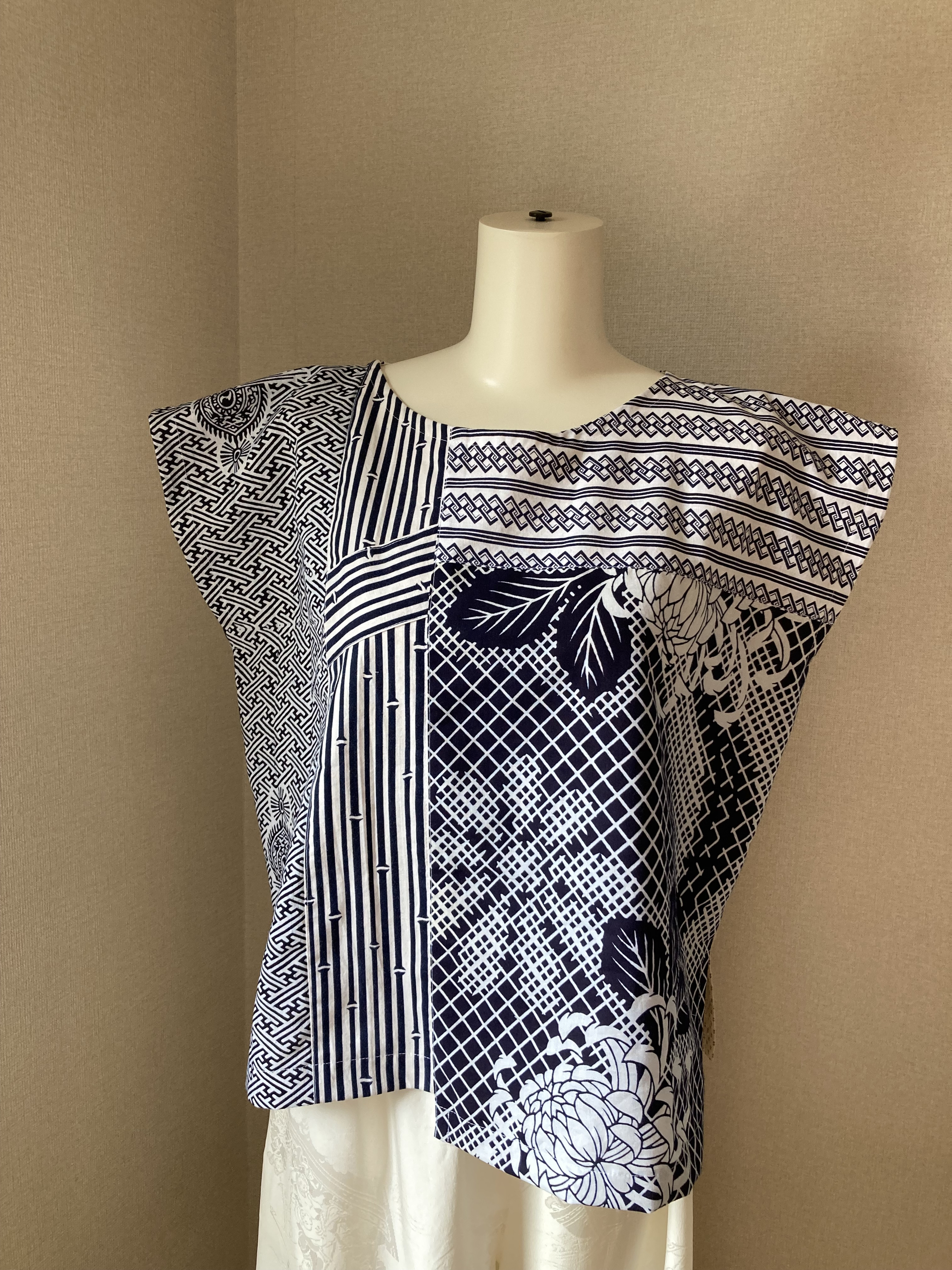着物リメイク ハンドメイド ブラウスシャツ winepart12 R321 着物リメイク ハンドメイド ブラウスシャツ winepart12 R321