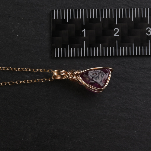 Shinoページ☆ブルートパーズ、ガーネット、シトリンワイヤー