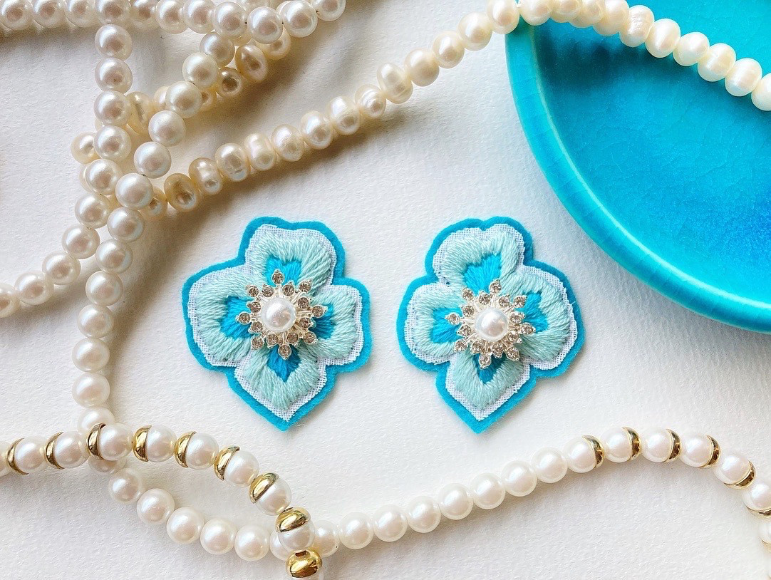 石垣島の川平湾の海色アクセサリー bon bon KABIRA BLUE (海/夏