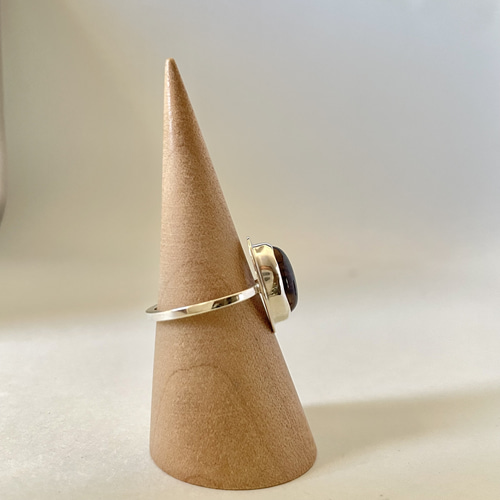 ガーデンクォーツ×シルバー950 リング/13号 ガーデンクォーツ リング