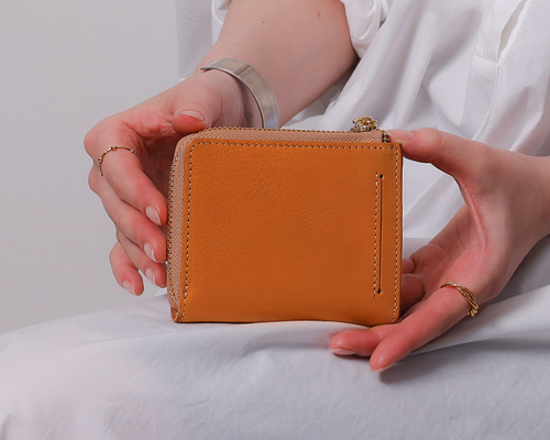 TIDY mini MANO ミニ財布 財布 本革 栃木レザー タッチ決済 レディース