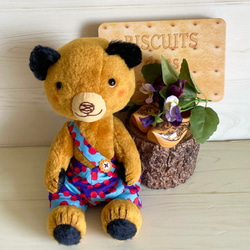 ☆Tree nuts bear☆テディベア・キイちゃんとアオくん