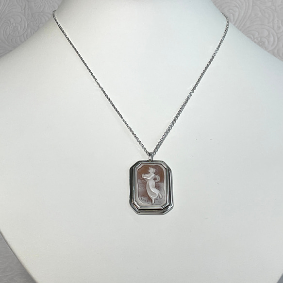 シェルカメオ SILVER ペンダント HO-2 CLIO ネックレス・ペンダント