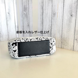 creema限定、ミナペルホネン 、smile flower ボストンショルダー 4枚目の画像
