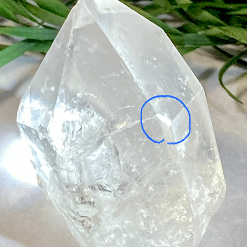 パストタイムリンク レインボー ミナスジェライス州 水晶 マスター