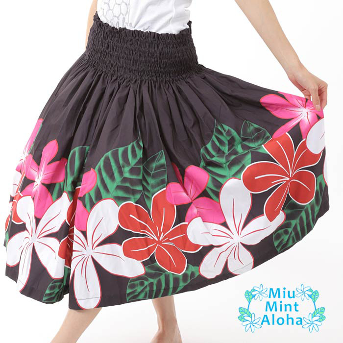 パウスカート　フラダンス　太って見えないパウスカート　受注生産および即納