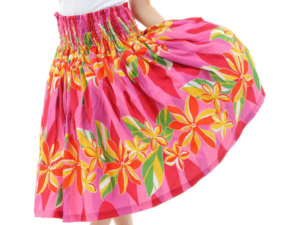 パウスカート　フラダンス　太って見えないパウスカート　受注生産および即納