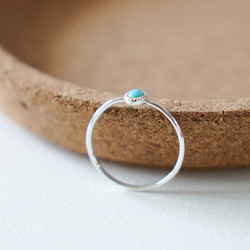 Turquoise RING/ SV925 ≪送料無料≫ ターコイズ 天然石 11枚目の画像