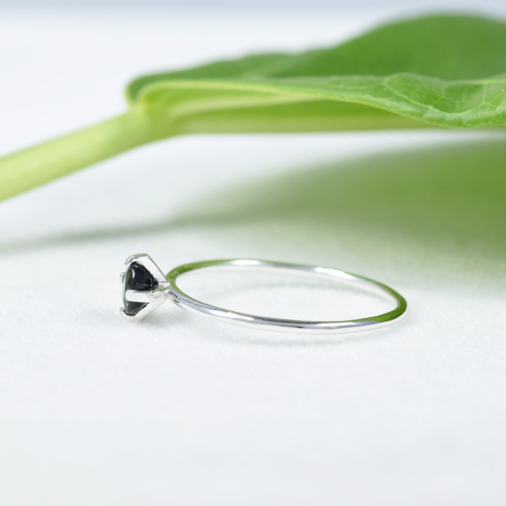 サファイア リング SV925 シルバー CJ085CIBSN