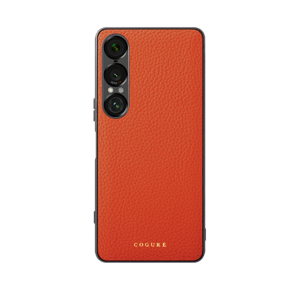 Xperia 1 VII 本革バックカバーケース 8色 <COPs-Xperia> スマホケース