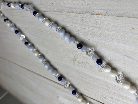 白サンゴデザインネックレス.夏のワンピースやTシャツと合わせて♪ 16枚目の画像