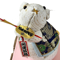木目込み人形/真多呂人形/ねずみ/インテリア/置き物/縁起物/着物リメイク 10枚目の画像