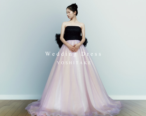 カラードレス　チュールドレス　ピンク　ウエディング 楽天市場】カラードレス プリンセスドレス ピンク チュール