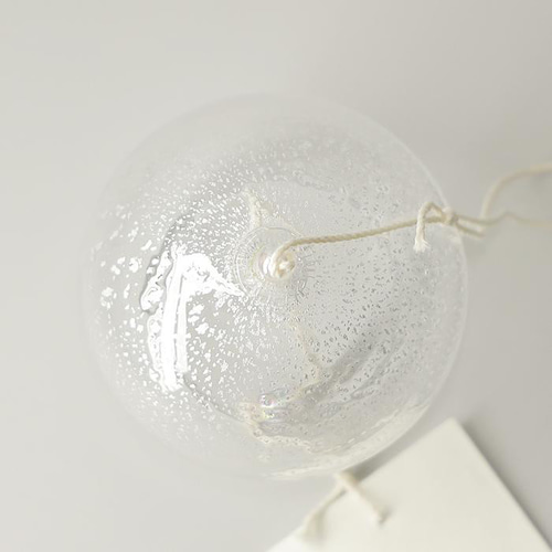 おしゃれ 風鈴 「風鈴 銀」 手作り 硝子 吹きガラス Glass Studio Uka
