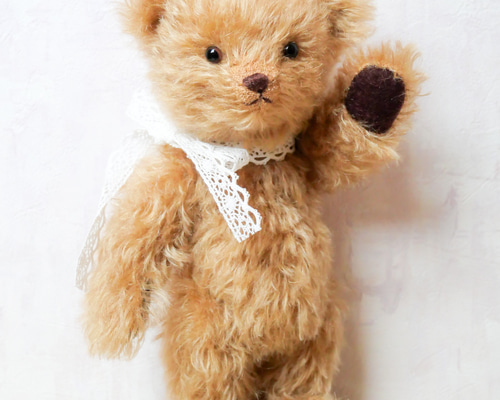 ブラウン色のテディベア ぬいぐるみ tomori. 通販 19568008｜Creema