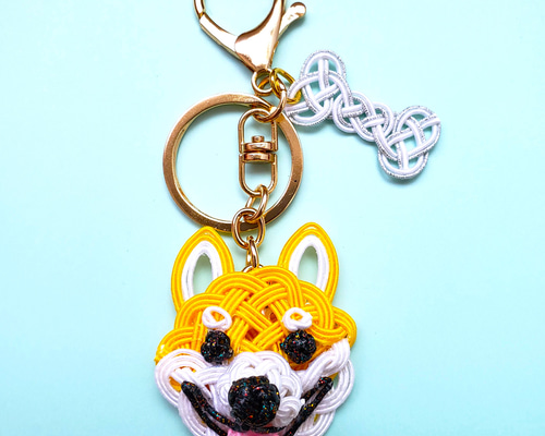 柴犬さんワイヤーキーホルダー 3702c015ae62ca6fa0cc2af9a71afe