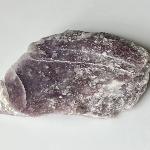 貴重 Lepidolite リチア雲母 国産レピドライト原石 端材 磨き石 3個