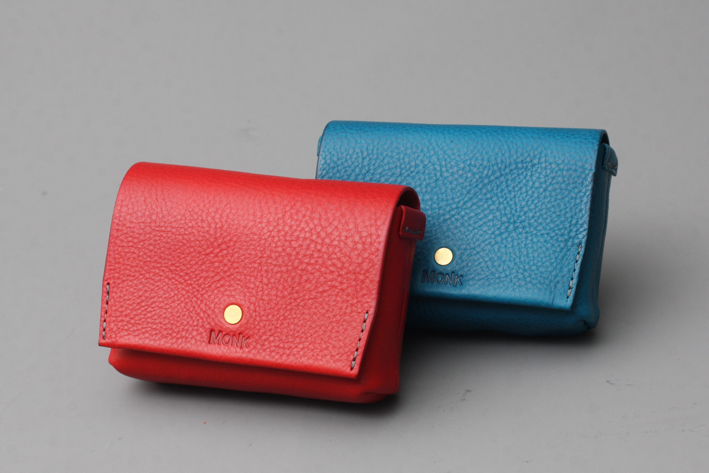 限定色★イタリアンレザーのフラップポーチ（ソフト）