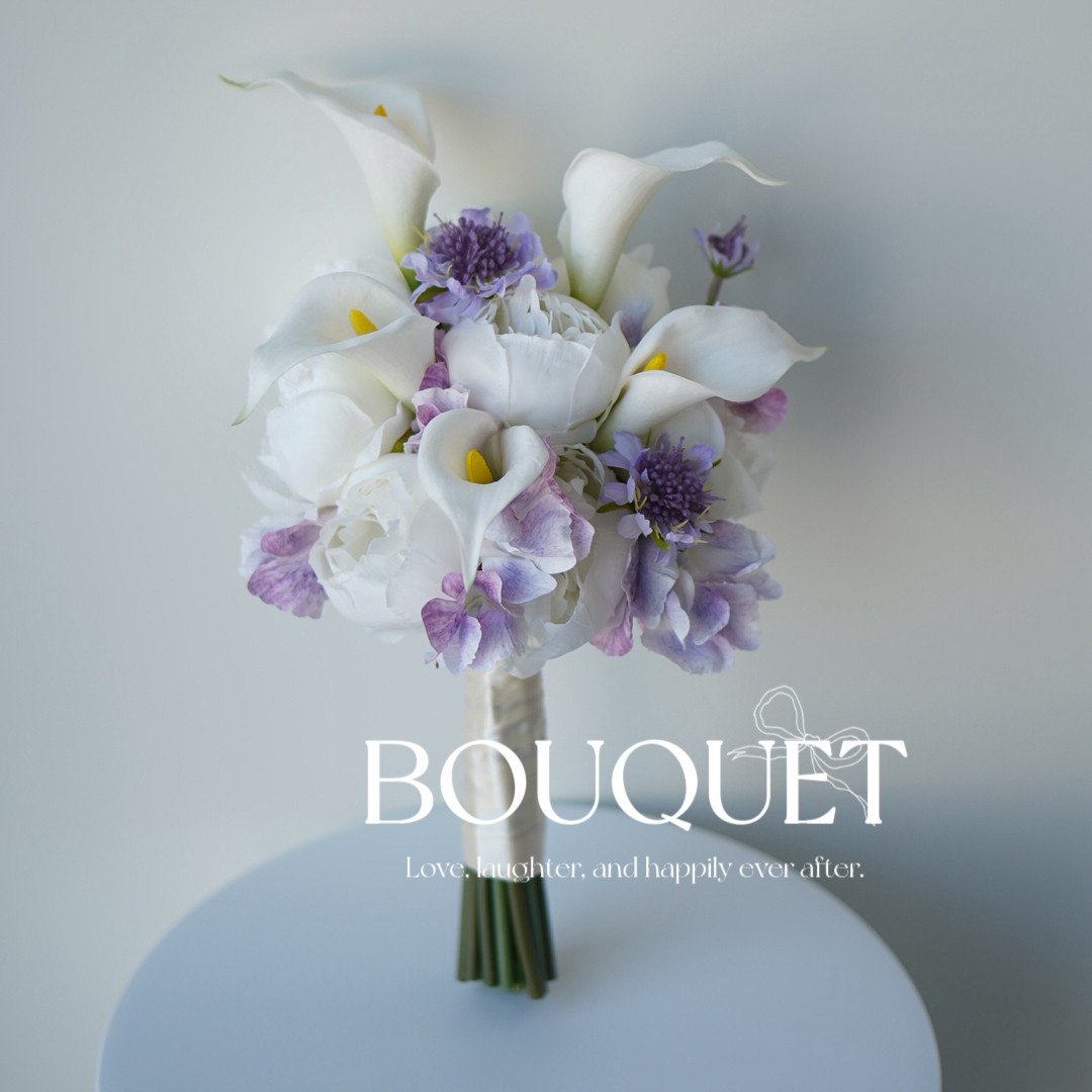 アーティフィシャルフラワーブーケ　ウェディングブーケ　クラッチブーケ　造花ブーケ