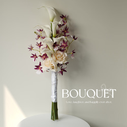 アーティフィシャルフラワー ＊ ウェディングブーケ リゾート クラッチブーケ リゾート ┊︎ アーティフィシャルフラワーブーケ ウェディングブーケ