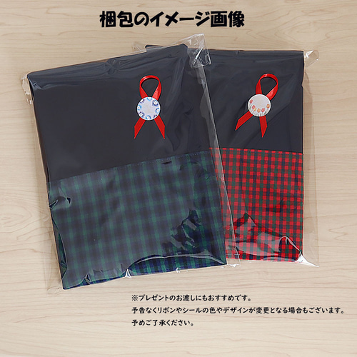 バレエのワッペン付き】 ファミリア風 ブルーグリーンチェック