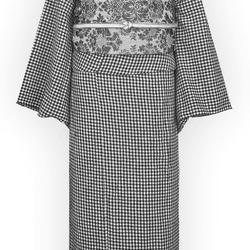 Heko 腰帶，成人 Heko 腰帶，錦緞，黑色，雙面，黑色，名古屋腰帶 第11張的照片