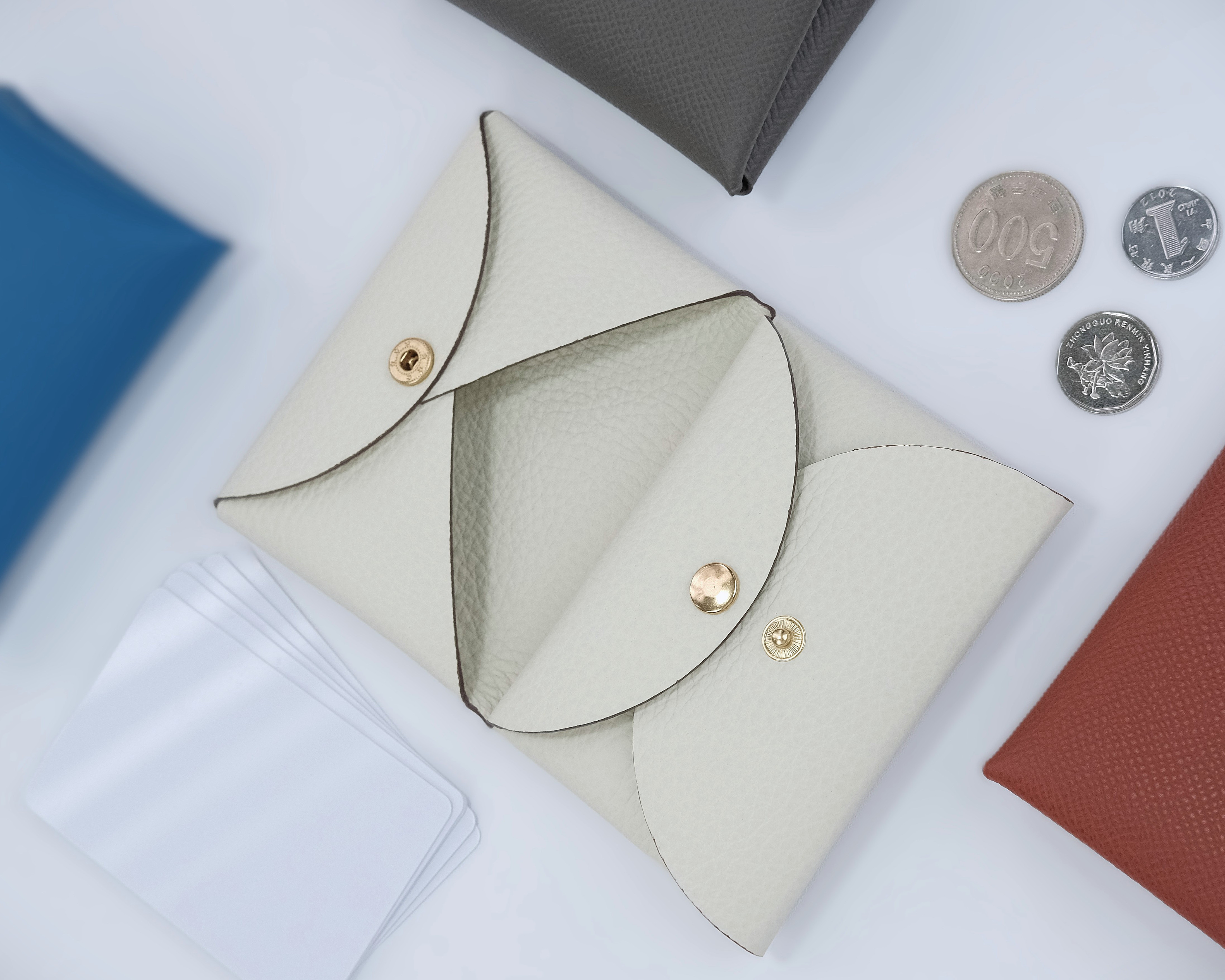 小銭入れ付き　カードケース