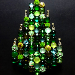 チェコガラス ビンテージ クリスマスツリー ヴィンテージ チェコ
