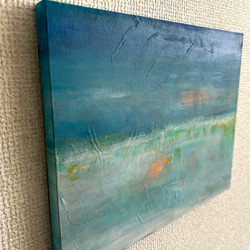 キャンバスアート　原画　「曖昧な境界線」 2枚目の画像