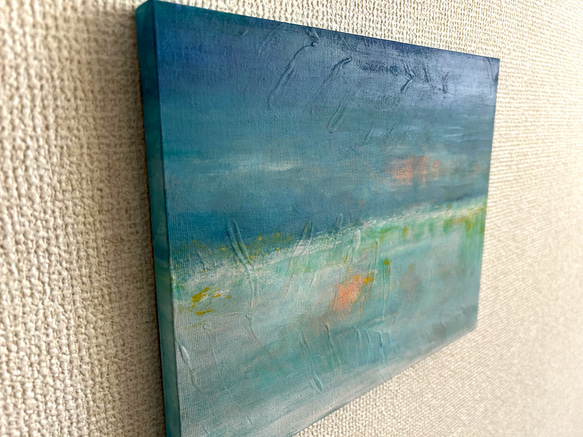 キャンバスアート　原画　「曖昧な境界線」 2枚目の画像