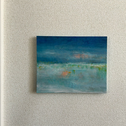 キャンバスアート　原画　「曖昧な境界線」 3枚目の画像