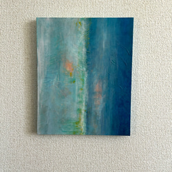 キャンバスアート　原画　「曖昧な境界線」 4枚目の画像