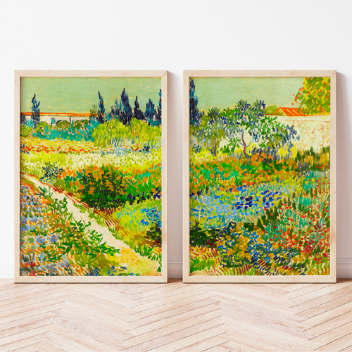 アートポスター ゴッホ 風景画 アンティーク インテリア ナチュラル