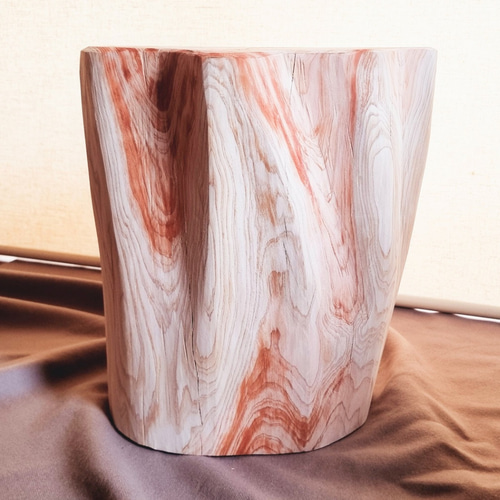 天然アロマ 東濃ひのき 切株スツール・テーブル・無垢無塗装