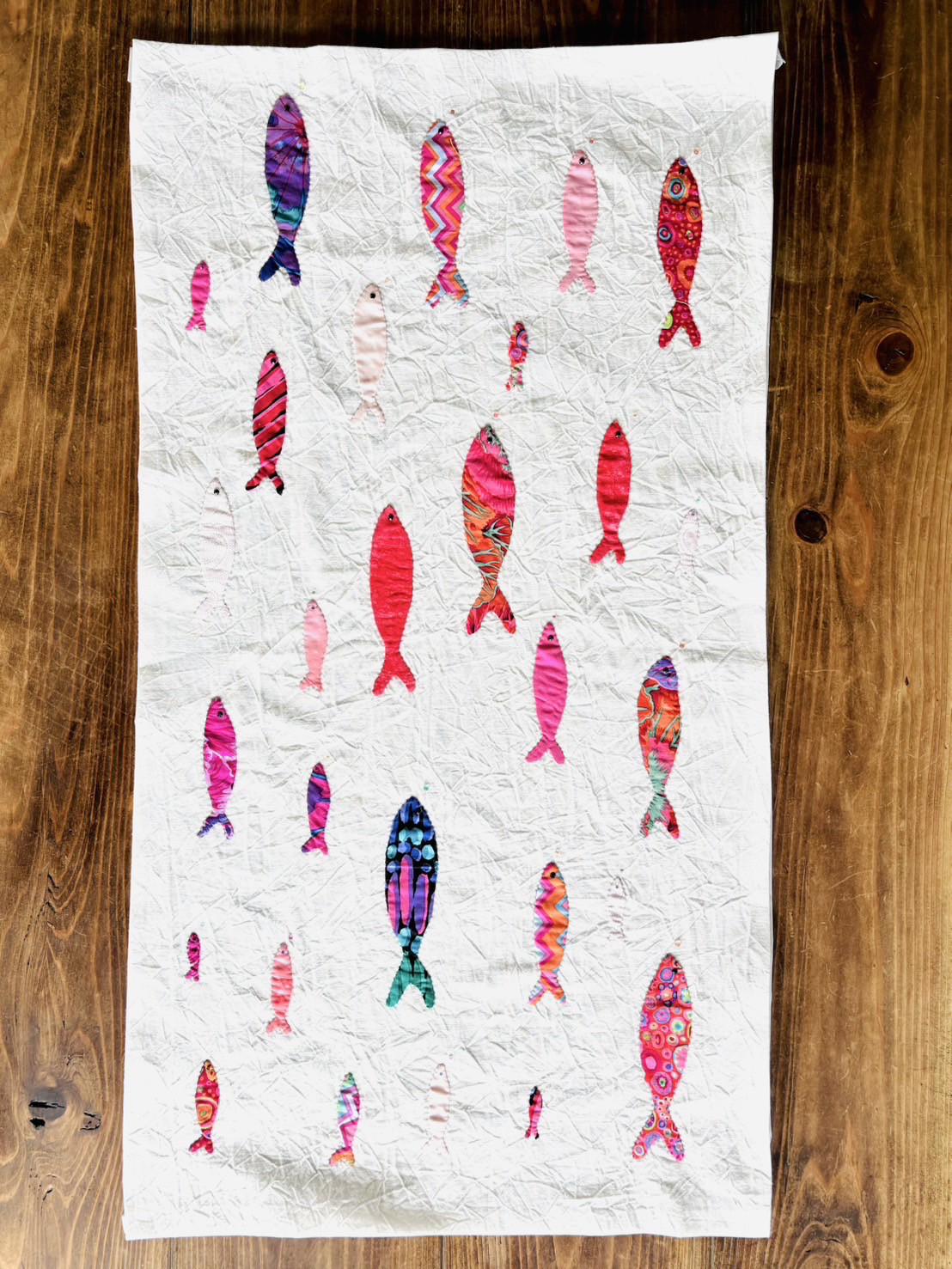 虹色Pink〜お魚大群たち〜
